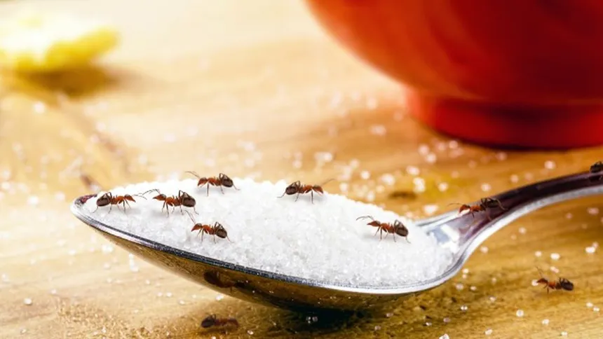 Hormigas en la cocina